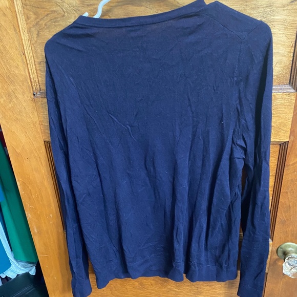 Navy Talbots Sweater size L - Picture 1 of 2